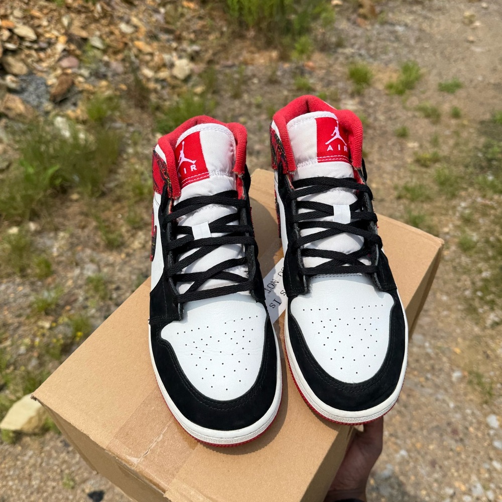 Jordan Kids Sneakers - Red, Black, White